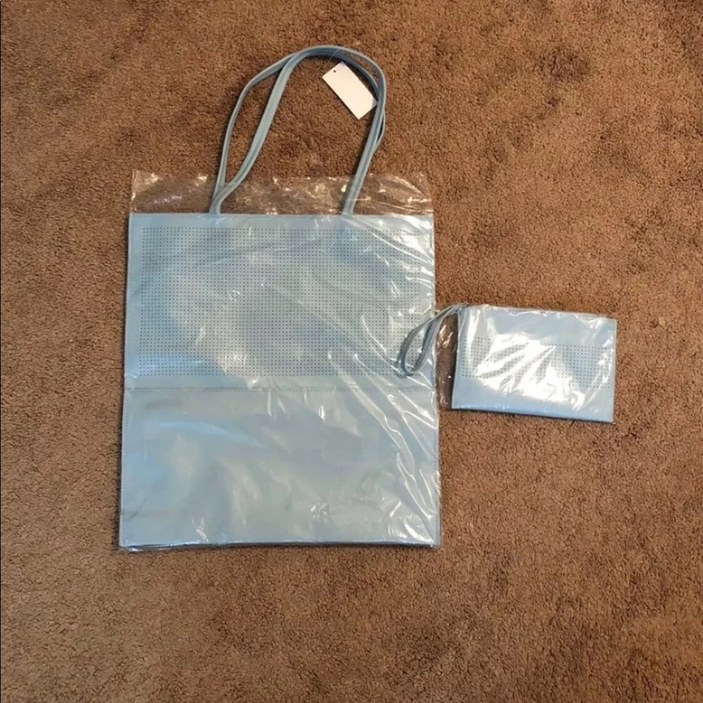 Saks fifth avenue tote bag and pouch